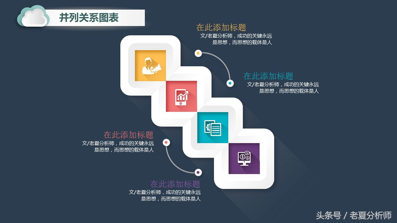 68张精美并列关系ppt图表打包免费,ppt好看层次关系图模板