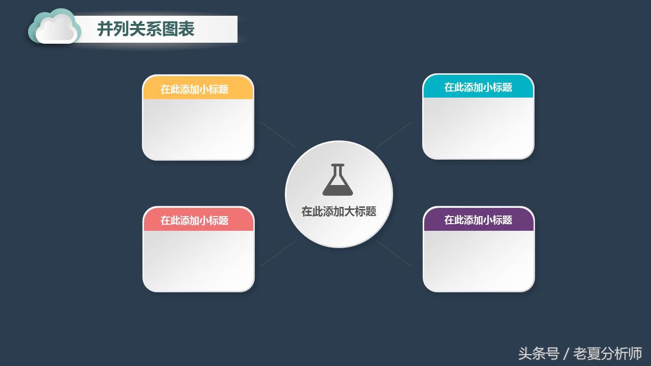 68张精美并列关系ppt图表打包免费,ppt好看层次关系图模板