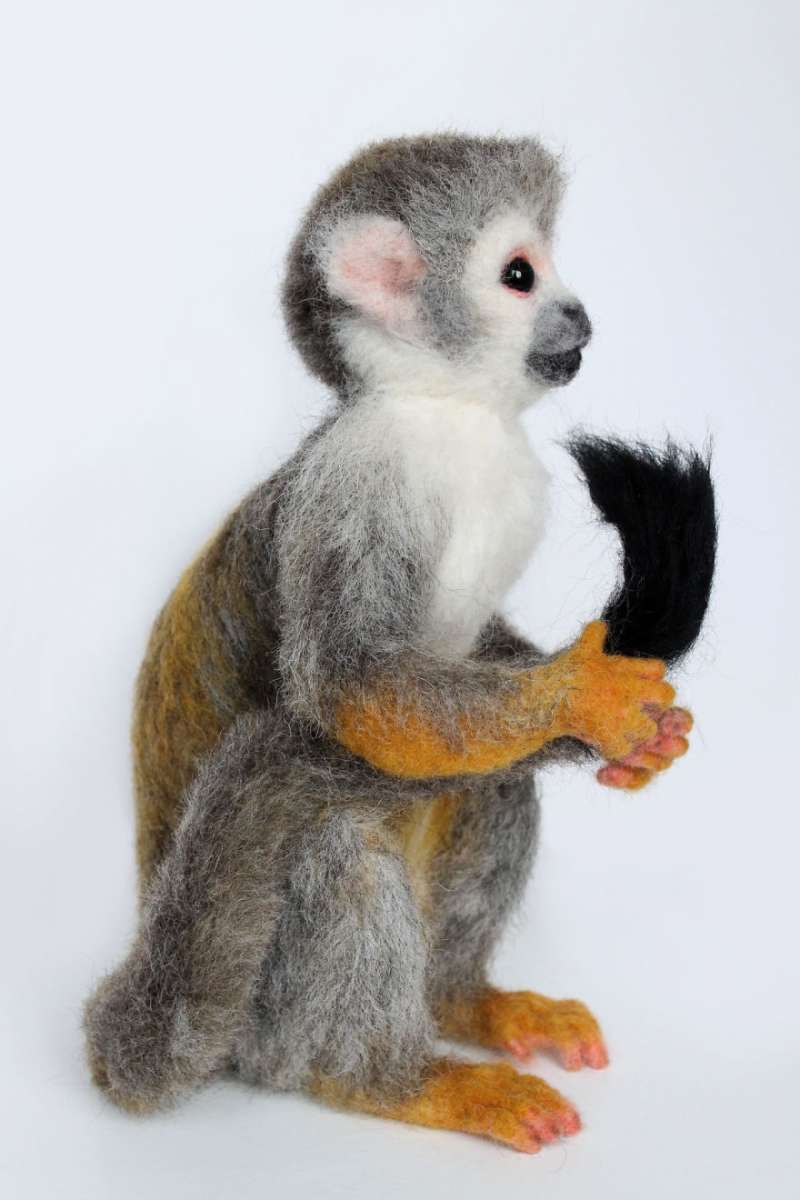 第一眼竟然以为它会动!26个好像有灵魂附体的拟真羊毛毡