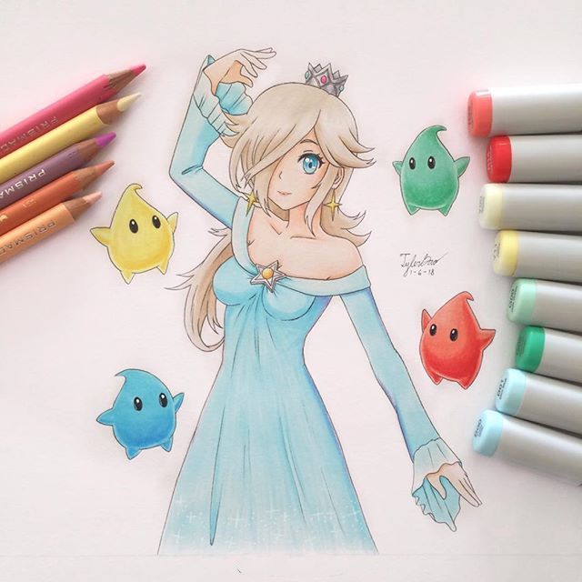 马克笔绘画动漫人物图,画画动漫人物马克笔手绘教程古风