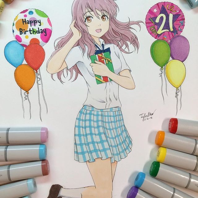 马克笔绘画动漫人物图,画画动漫人物马克笔手绘教程古风