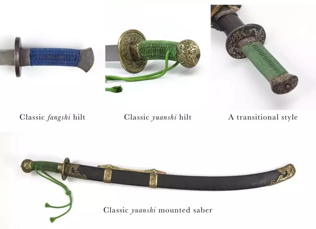 明代刀的种类图,柳叶刀和雁翎刀图片对比