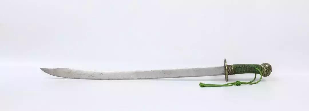 明代刀的种类图,柳叶刀和雁翎刀图片对比