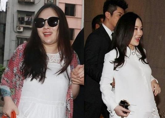 又一女星怀孕，成两百斤胖子，和BABY、杨幂形成对比