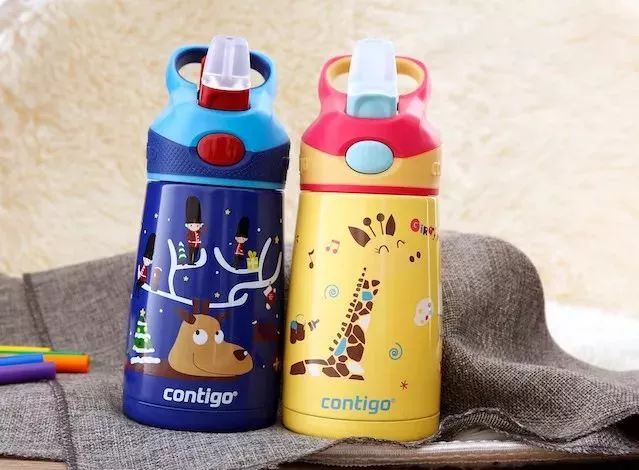一条拼团｜contigo儿童不锈钢保温杯，美国进口摩洛哥油洗发水