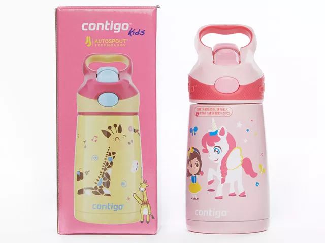 一条拼团｜contigo儿童不锈钢保温杯，美国进口摩洛哥油洗发水