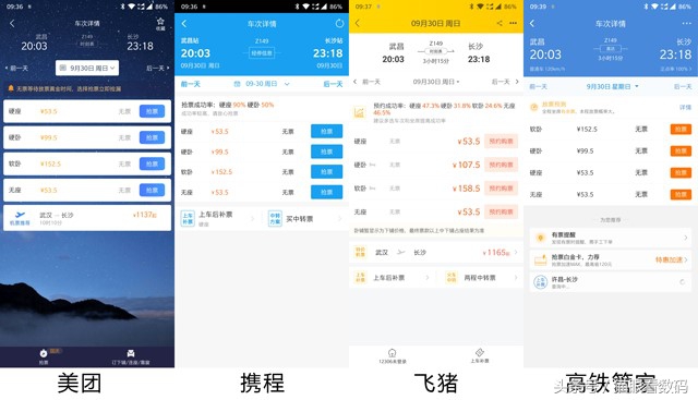 火车票抢票app哪个好,火车票抢票软件app排行榜