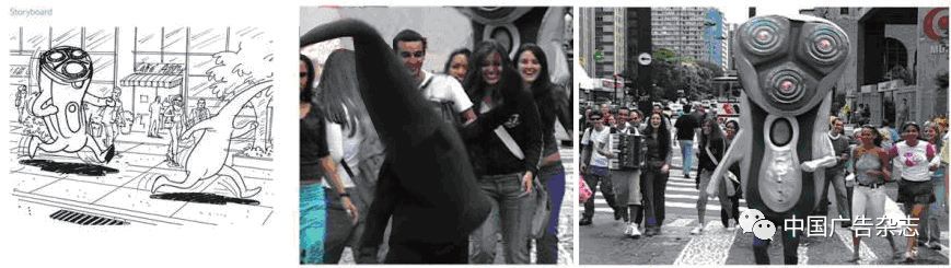 全球装置与行为艺术广告赏析