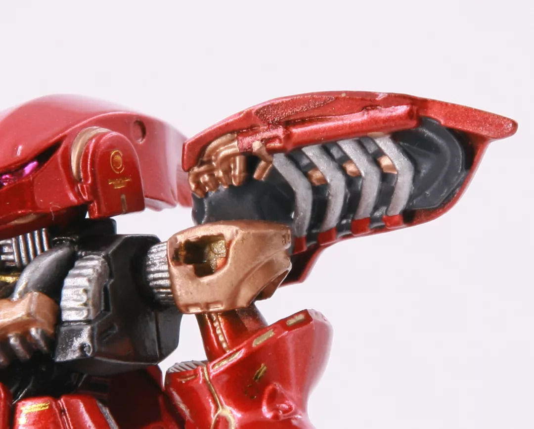 zz高达重装喷涂配色表,高达新手如何做战损涂装