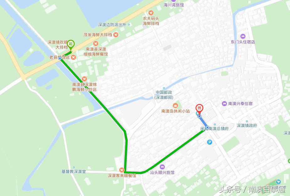 南澳岛攻略自由行路线图,南澳岛十大必去景点路线图