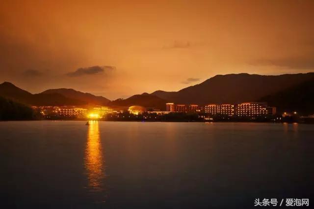 宁波九龙湖开元度假村冬季,宁波九龙湖开元度假村湖景