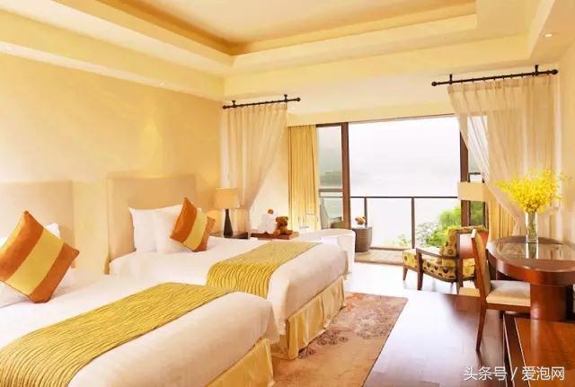 宁波九龙湖开元度假村冬季,宁波九龙湖开元度假村湖景