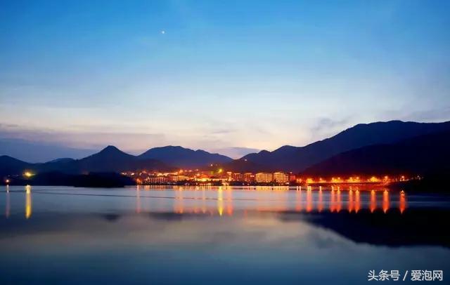 宁波九龙湖开元度假村冬季,宁波九龙湖开元度假村湖景