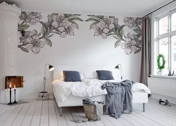 适合在家画的墙绘教程,给家里画一面墙绘