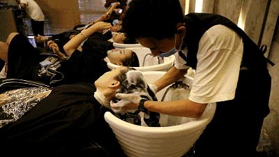 来高德置地这家网红店染发，头发居然变成这样……！