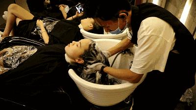 来高德置地这家网红店染发，头发居然变成这样……！