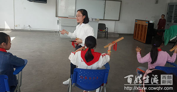 乡村学校少年宫暑期活动更缤纷,流动少年宫走进乡村小学