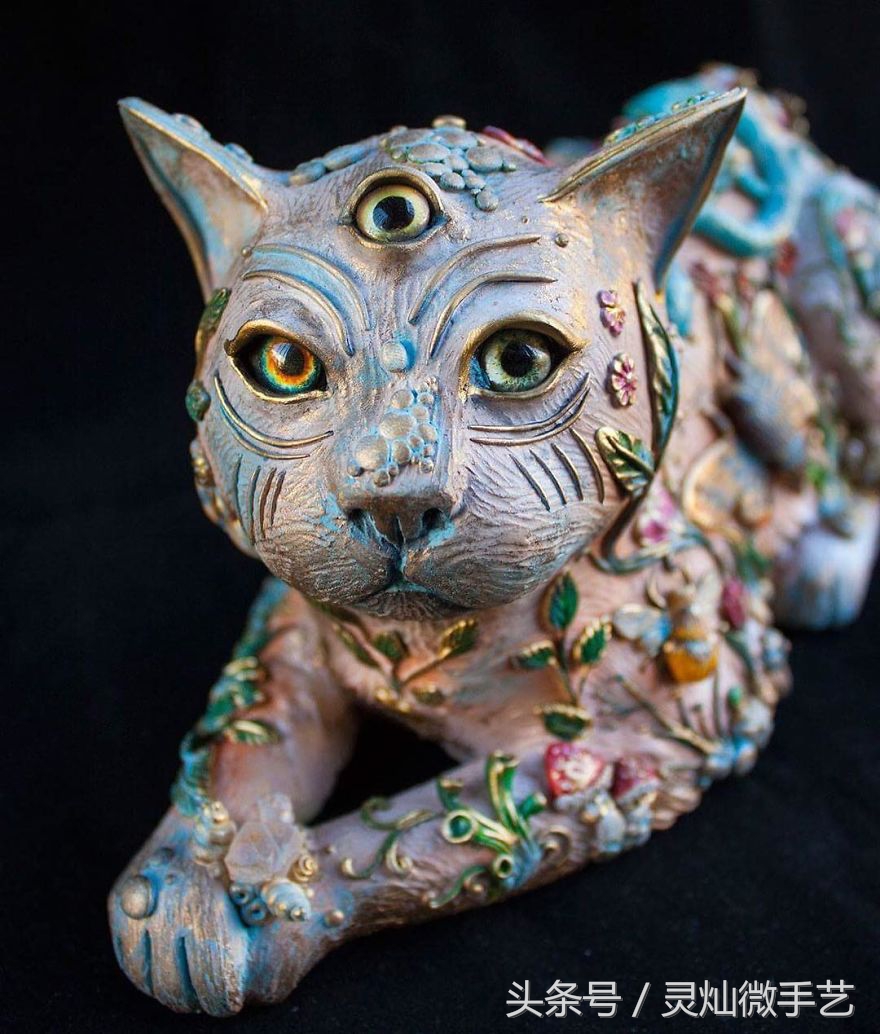 漂亮的软陶艺术品,这些工艺品