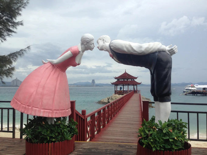 三亚蜈支洲岛的美丽的风景,海南三亚蜈支洲岛好玩不