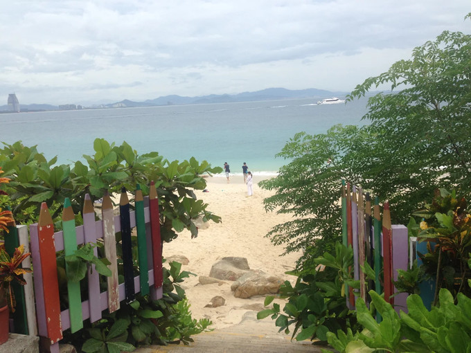 三亚蜈支洲岛的美丽的风景,海南三亚蜈支洲岛好玩不