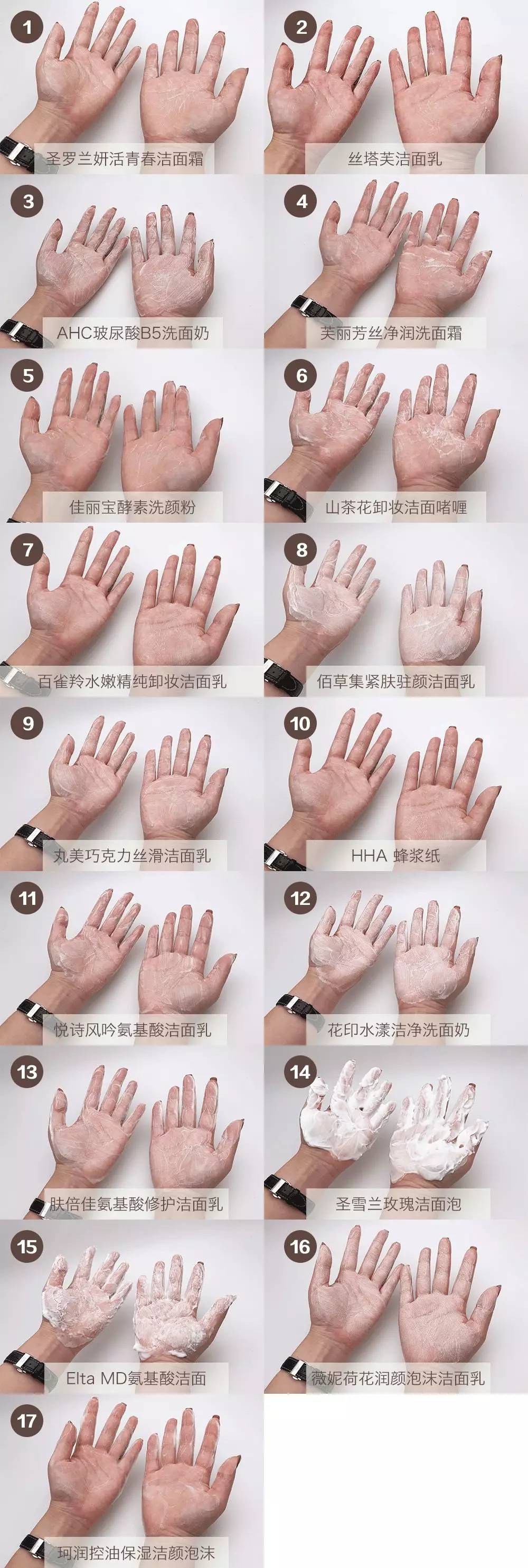 真正好用的洗面奶推荐真实测评,十款热门洗面奶亲身测评小编给你