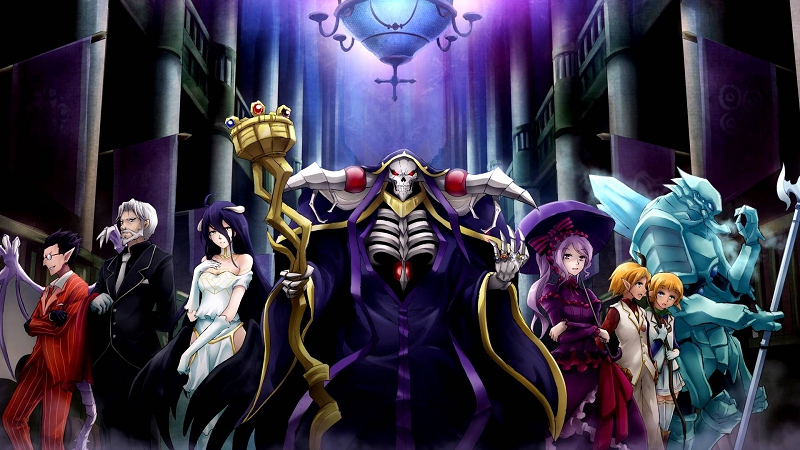 overlord骨王穿越,穿越异世界变成骨王