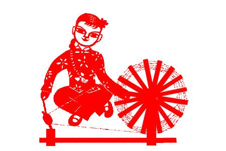 民间剪纸艺术冰墩墩,中国民间剪纸艺术基本步骤和流程