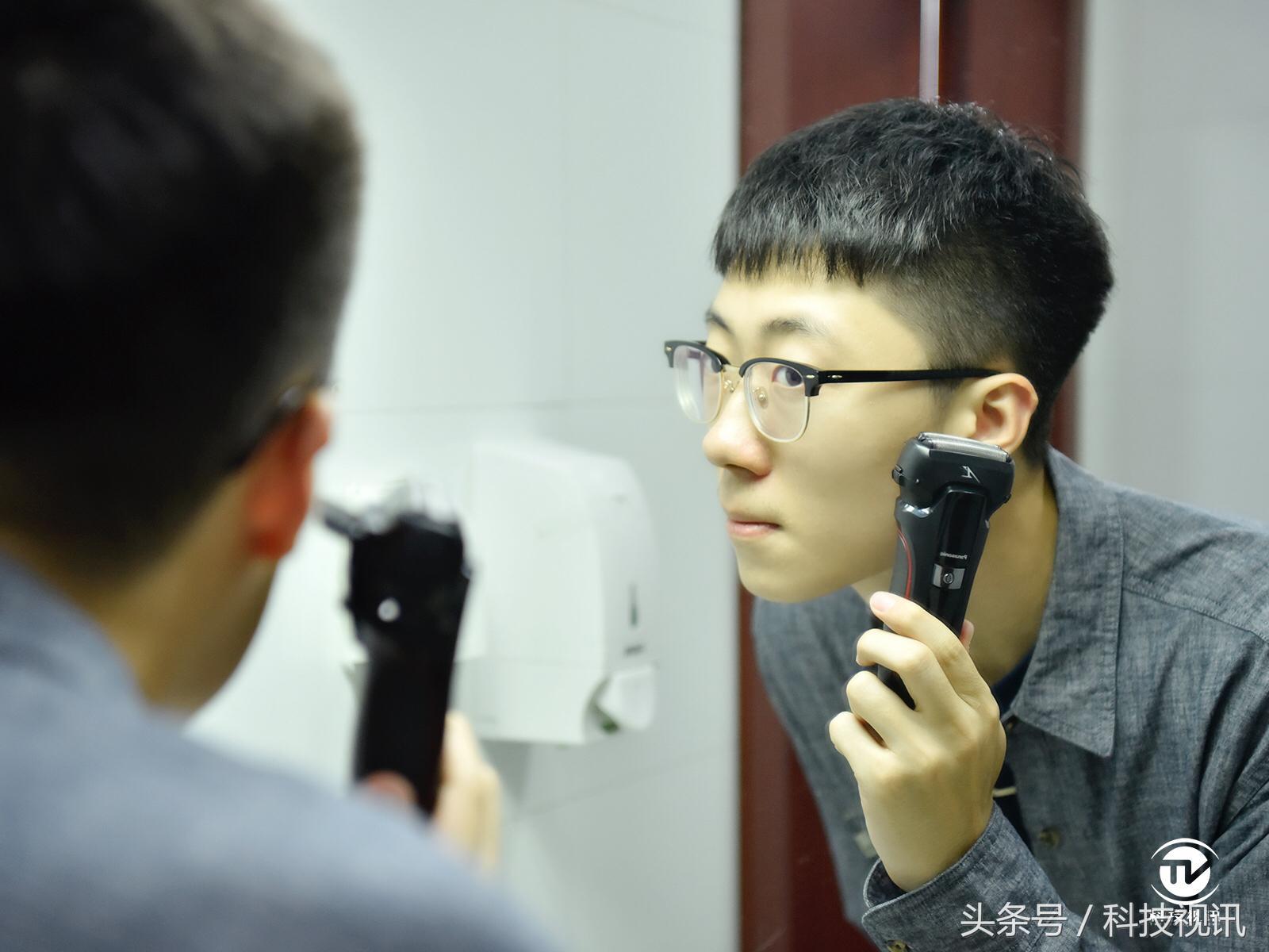 松下电动剃须刀es-lv90评测,松下精致剃须刀