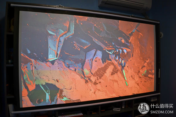 客厅书房一体设计带投影,书房投影设计布线