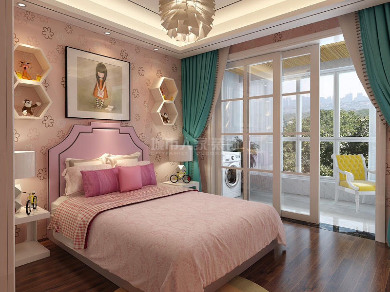 西安赛高悦府201㎡新中式风格装修,在闹市中开辟一处静地!