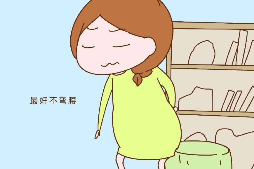 孕中晚期,作为女人,需要特别注意的是不要蹲