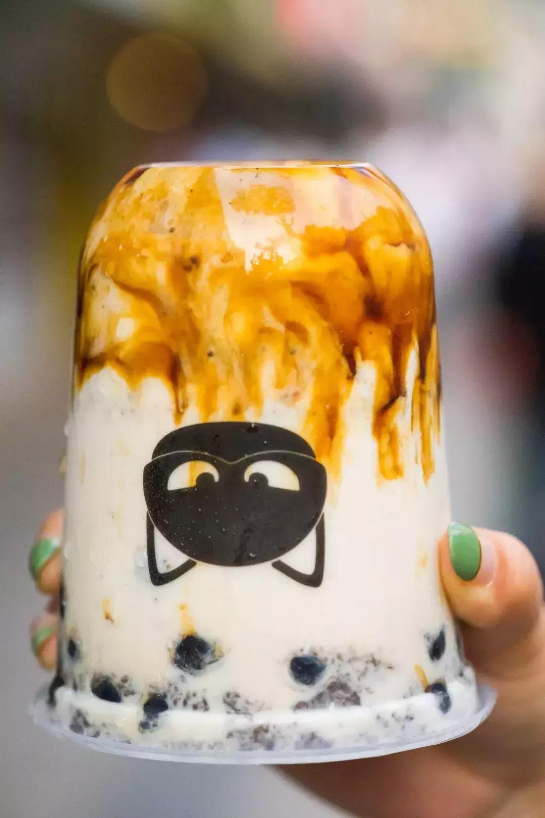 黑糖茶饮店,黑糖珍珠奶茶网红店