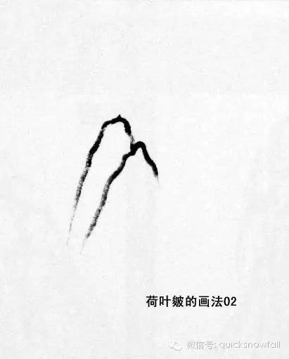 白崇然山水画山石画法合集,学院山水画山石画法