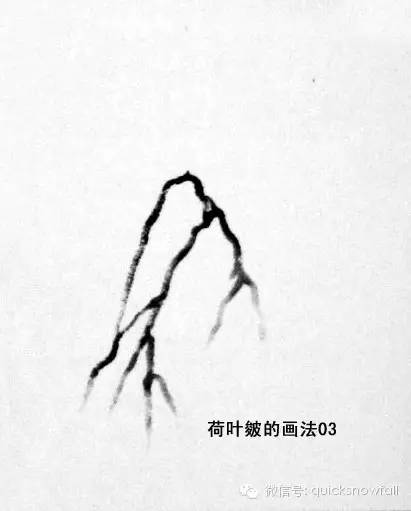 白崇然山水画山石画法合集,学院山水画山石画法