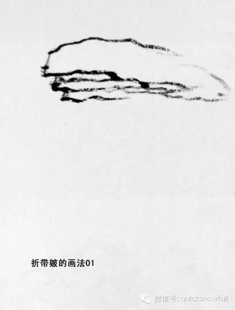 白崇然山水画山石画法合集,学院山水画山石画法