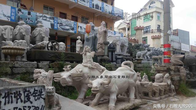 别墅门口石雕摆件寓意,别墅门庭石雕的放置方法