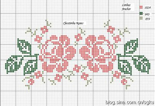 漂亮的十字绣的图案,十字绣图案简单又漂亮图纸
