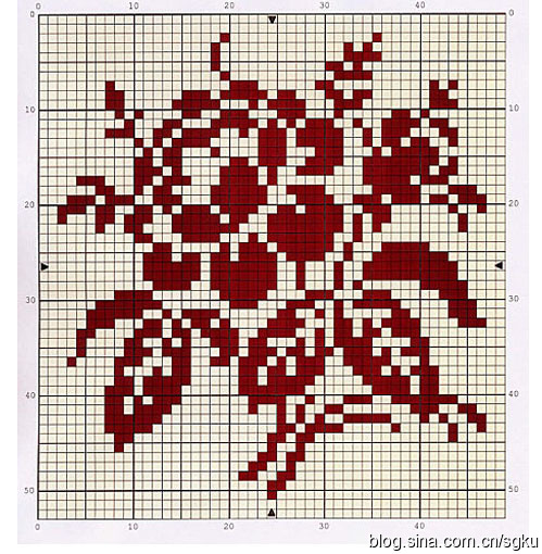 漂亮的十字绣的图案,十字绣图案简单又漂亮图纸