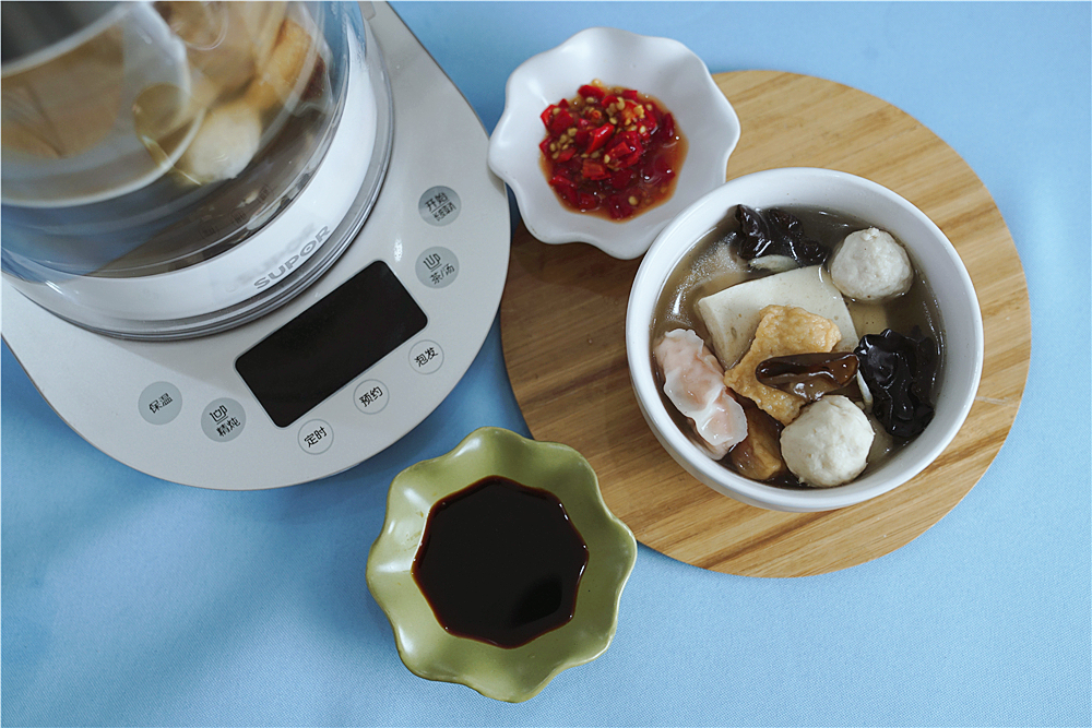 国庆在家拔草，养生壶版的海鲜风味关东煮