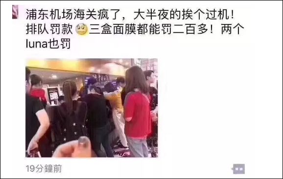 上海机场海关抓代购,严查代购上海海关回应