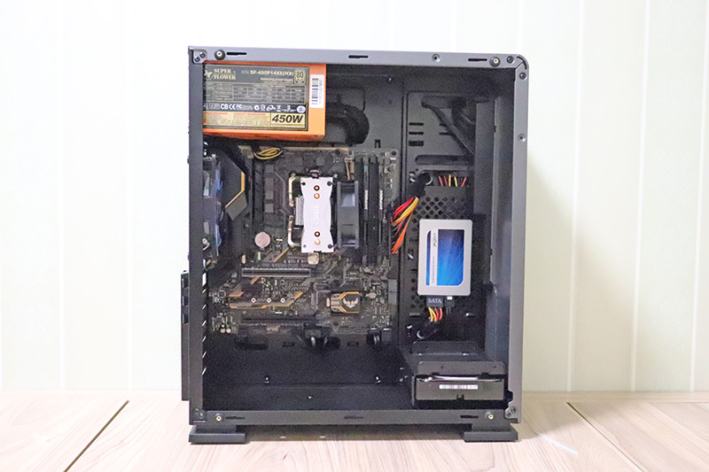 不能背走线的机箱怎么理线,台式机机箱如何理线