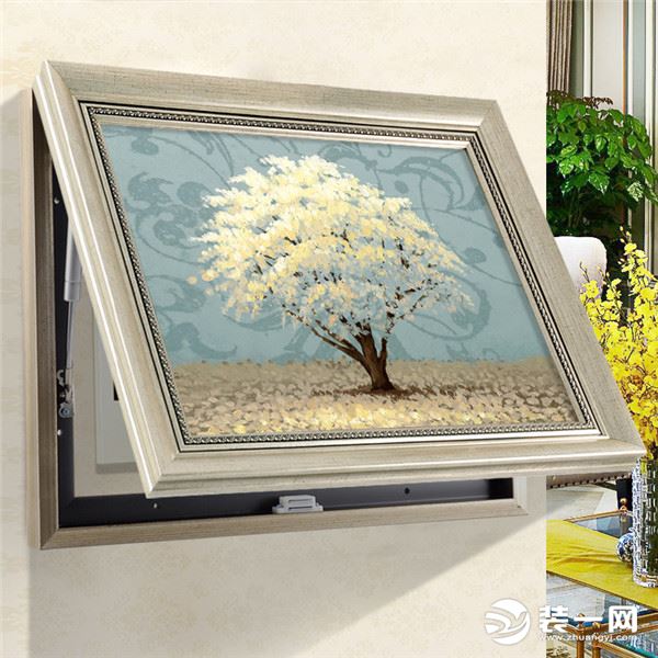 电表箱装饰画图片大全简约,电表箱装饰画让整个家变得更美观