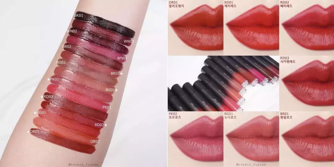 旅行必买的口红,相机口红试色推荐