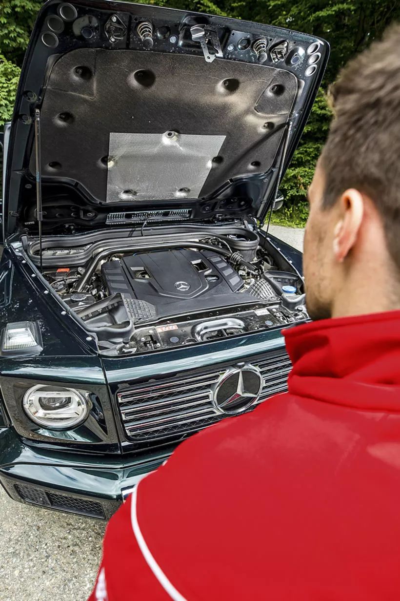 硬派的气场全新奔驰g级海外实车,最新款奔驰g级谍照