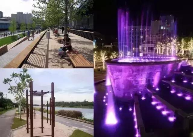 亲水驳岸景观设计,生态河道景观设计