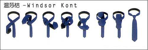 布雷泽西装领带打法,西装领带的打法