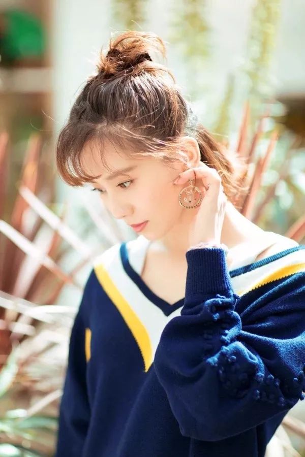 刘诗诗波浪卷发型怎么烫,刘诗诗最新发型羊毛卷