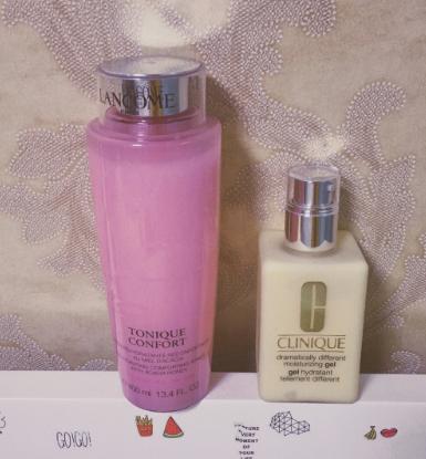 干皮救星爽肤水兰蔻粉水,干皮必备大牌单品兰蔻粉水倩碧