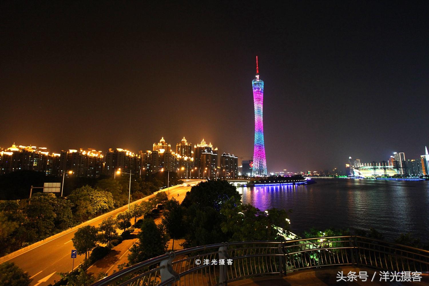 珠江游轮观广州夜景,晚上去广州珠江夜游攻略