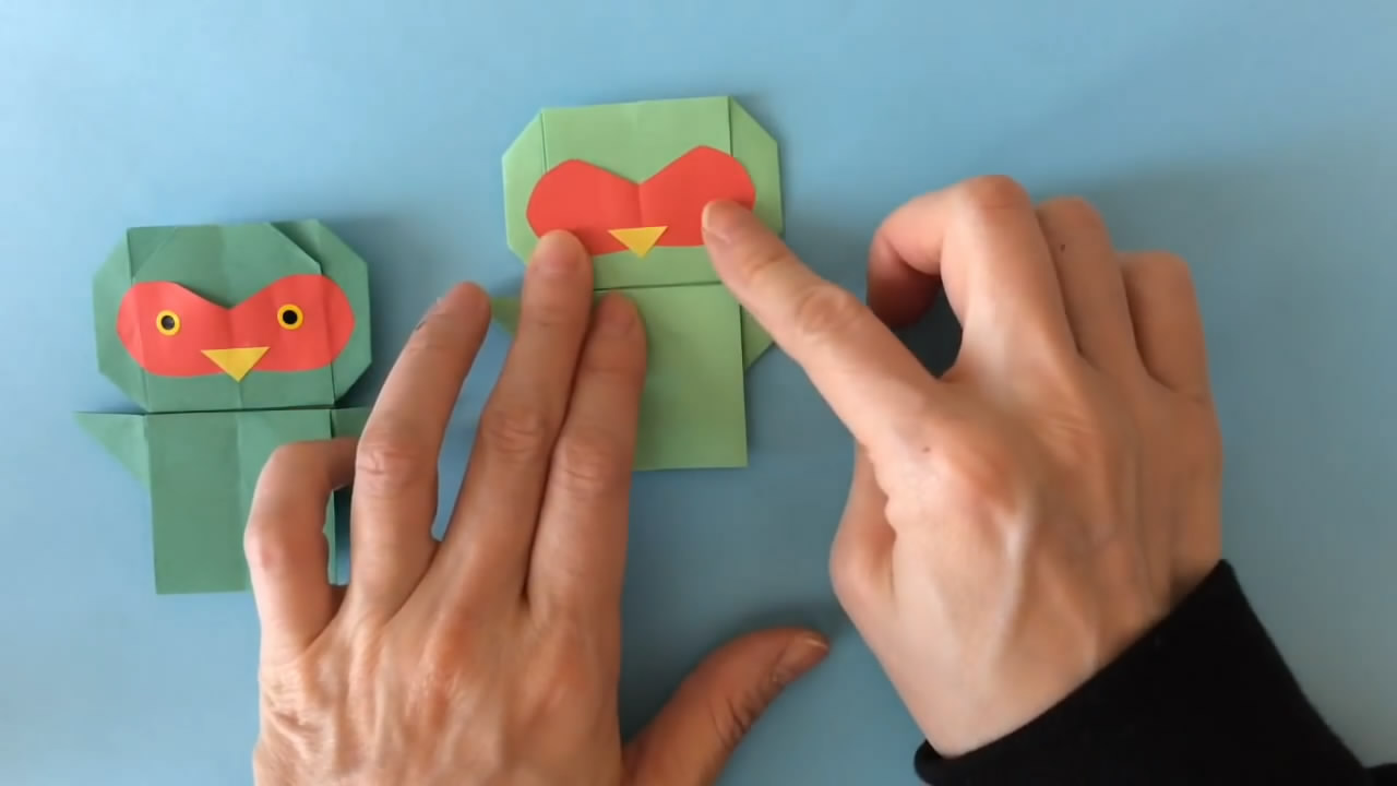 折纸小乌鸦的方法,小乌鸦折纸简单